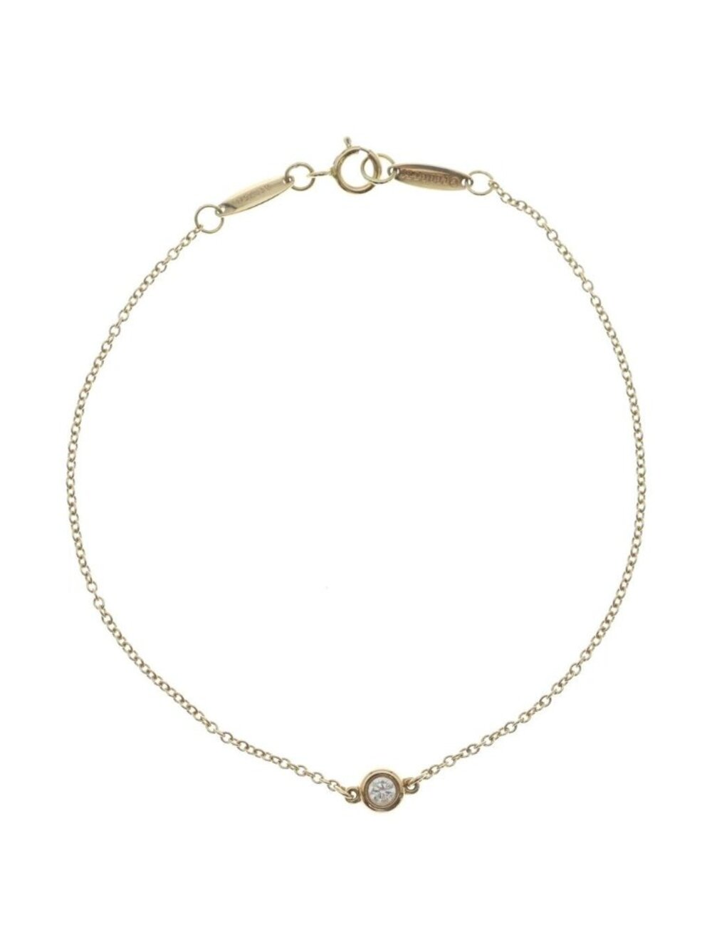 Tiffany & Co by the Yard Diamond Bracelet Pink Gold